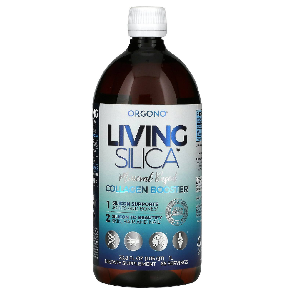 Orgono Living Silica: The Best Collagen Booster for Hair, Skin, Joints & Bones