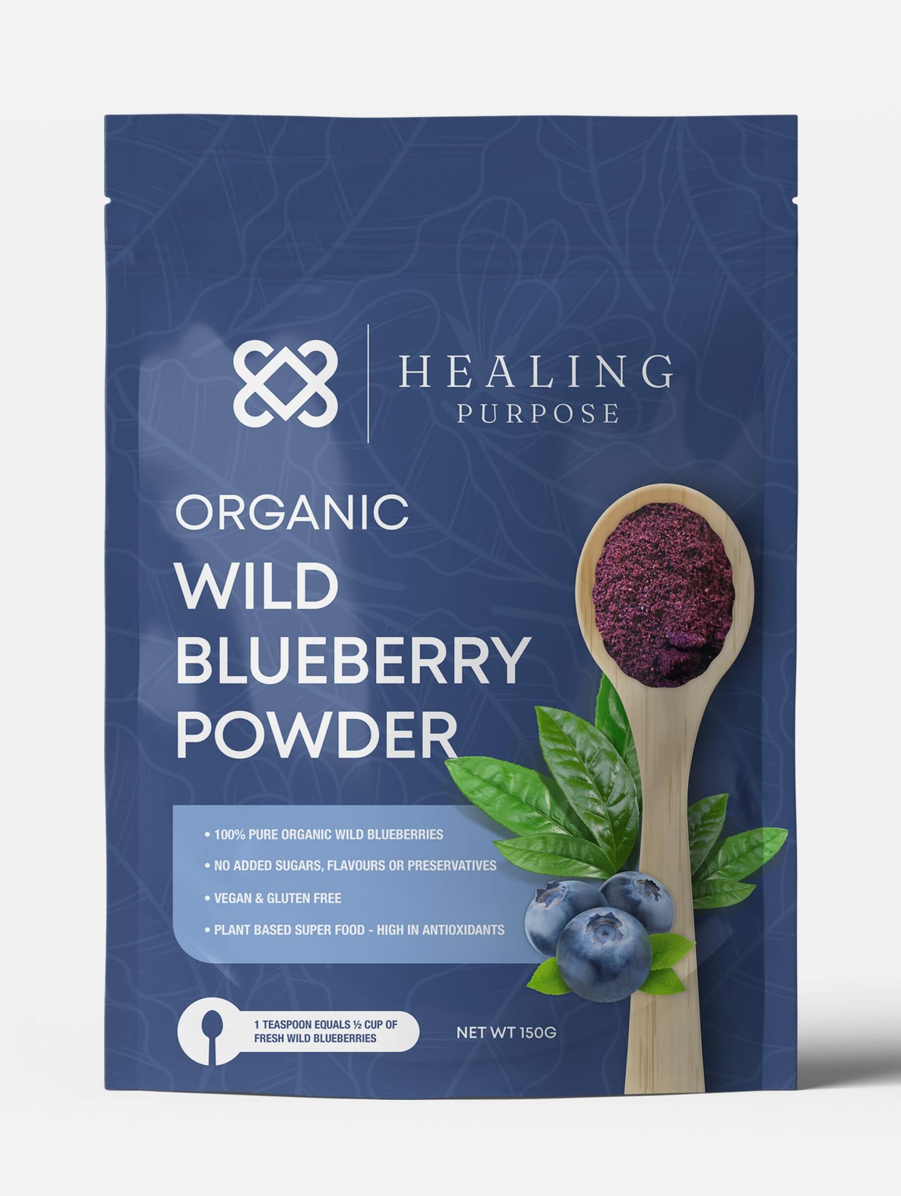 Certified Organic Wild Blueberry Powder