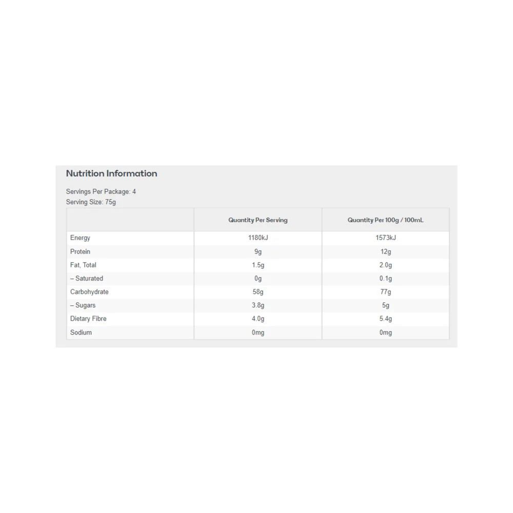 Olive Green Organics Brown Rice, Quinoa & Amaranth Penne 300g