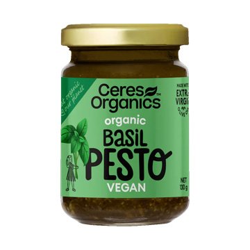 Organic Vegan Basil Pesto 130g