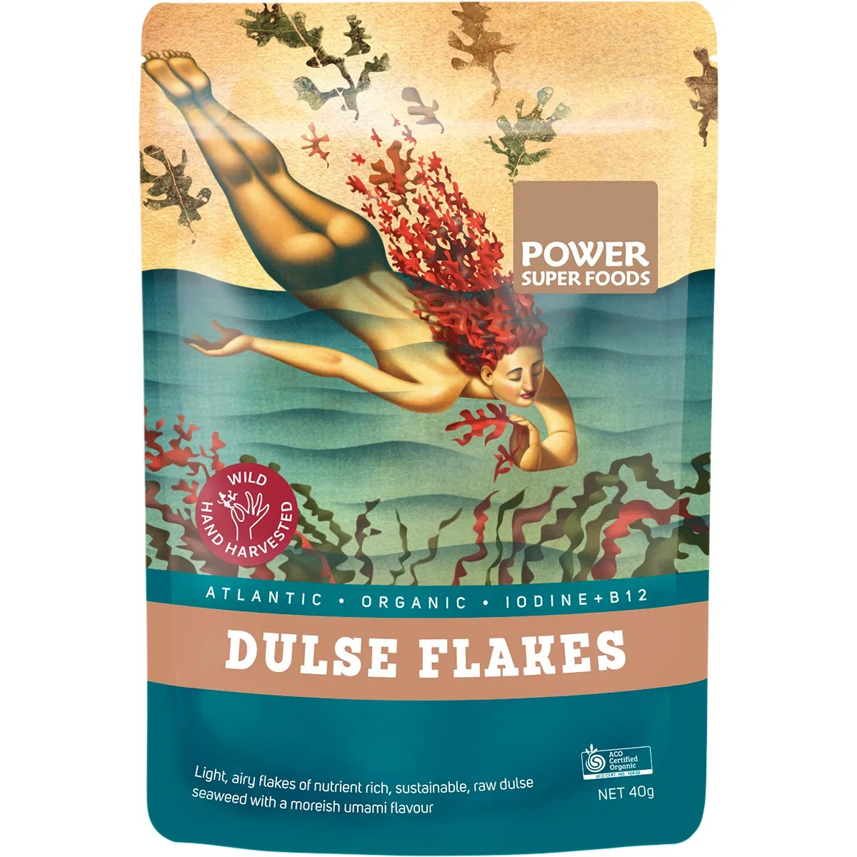 Certified Organic Wild Atlantic Dulse Flakes 40g