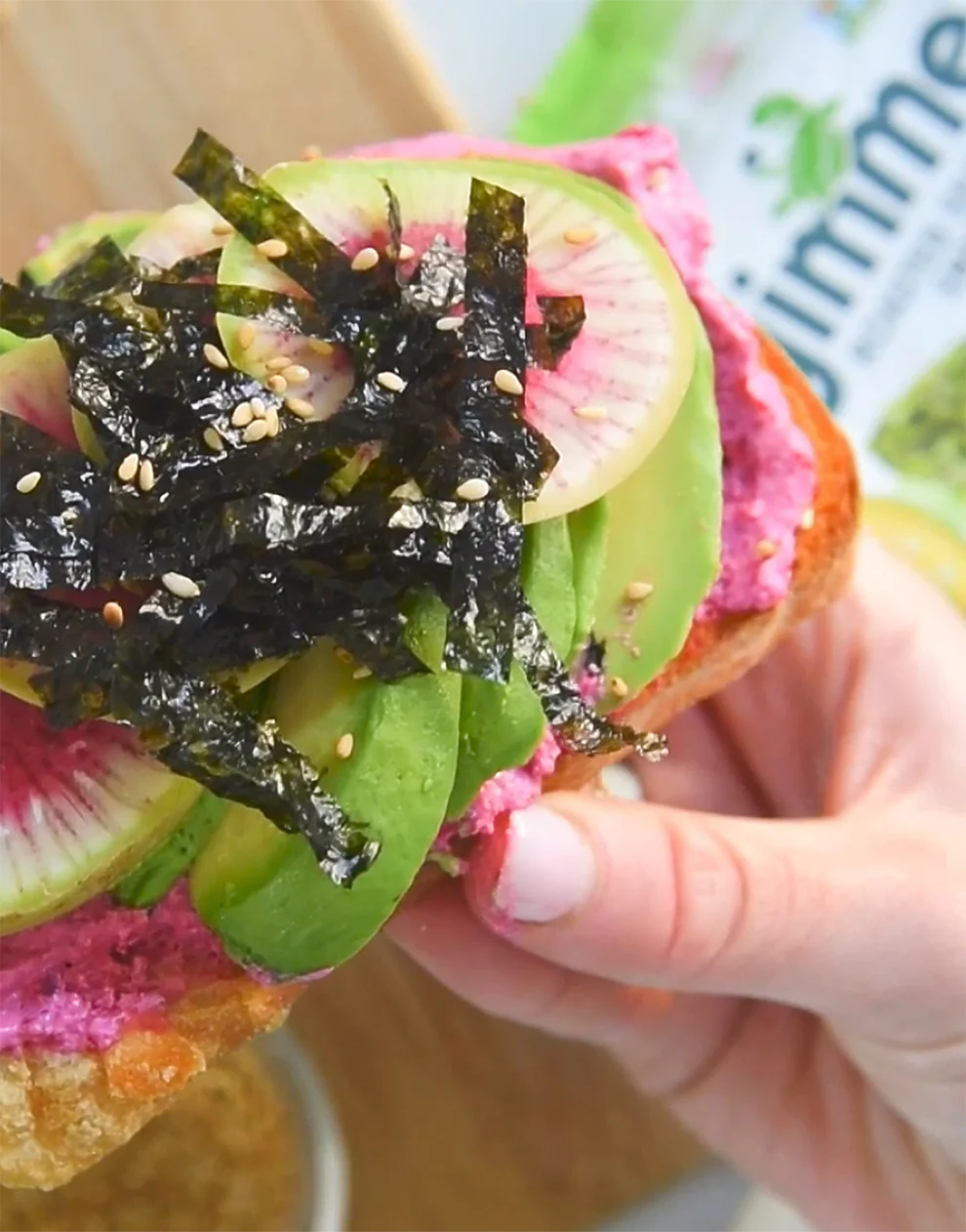 Gimme Organic Seaweed Snacks Multipack – Avocado Oil & Sea Salt 6x4.5g