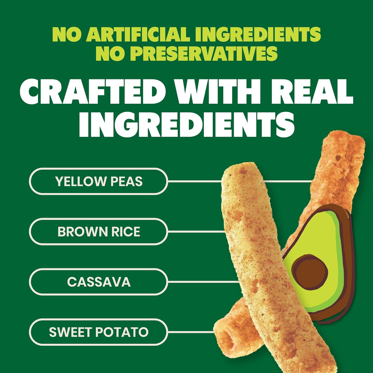 Jackson’s Super Veggie Straws - Sea Salt