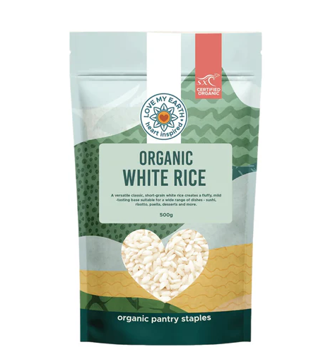 Organic White Rice 500G
