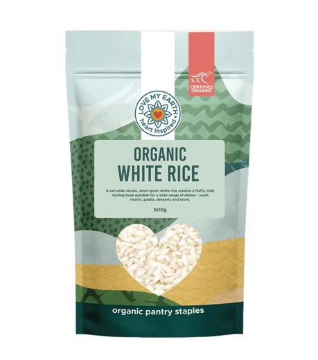 Organic White Rice 500G