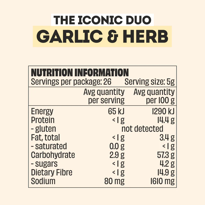 Mingle Garlic & Herb Seasoning