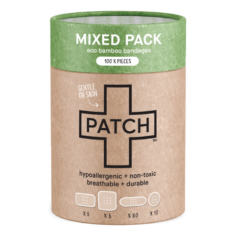 PATCH MIXED PACK - 100 Assorted Size Bandages
