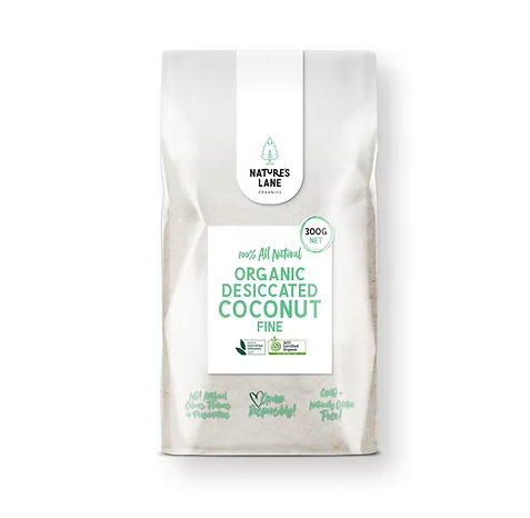 Organic Desiccated Coconut (Fine) 300G