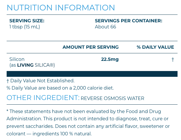 Orgono Living Silica® 1000mL