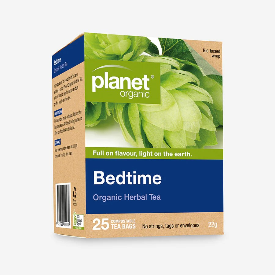 Planet Organic Bedtime Herbal Tea Bags 25pk