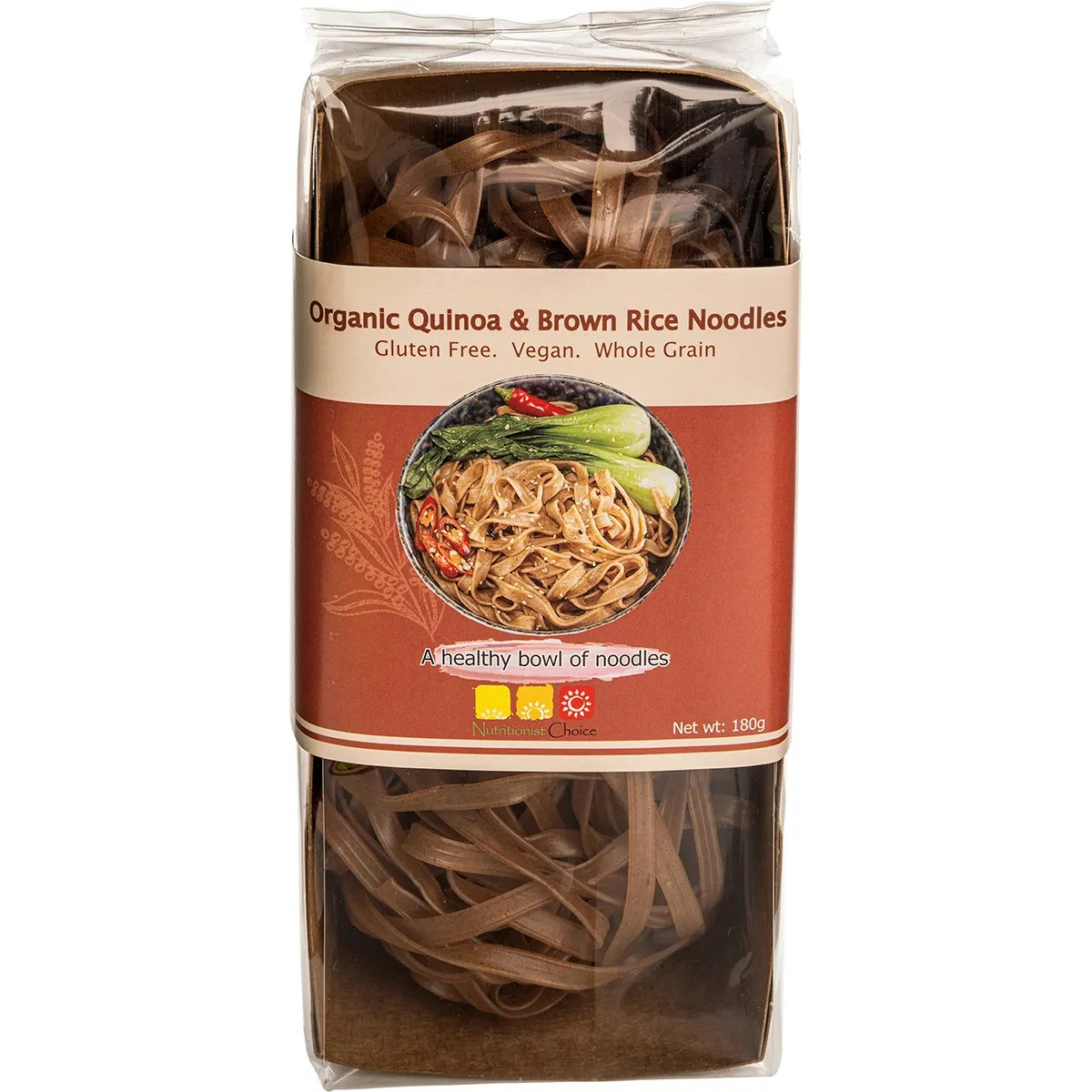 Nutritionist Choice Organic Organic Quinoa & Brown Rice Noodles 180g