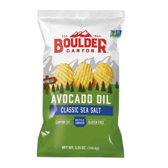Boulder Canyon Avocado Oil Canyon Cut Chips 148g