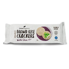 Brown Rice Crackers with Chia (115g)