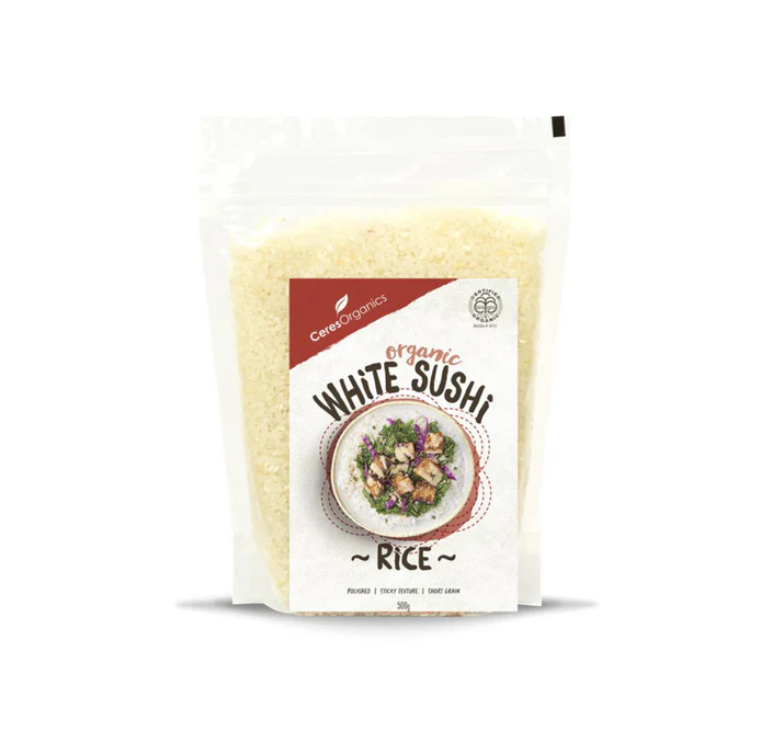Organic White Sushi Rice 500g