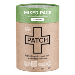 PATCH MIXED PACK - 100 Assorted Size Bandages