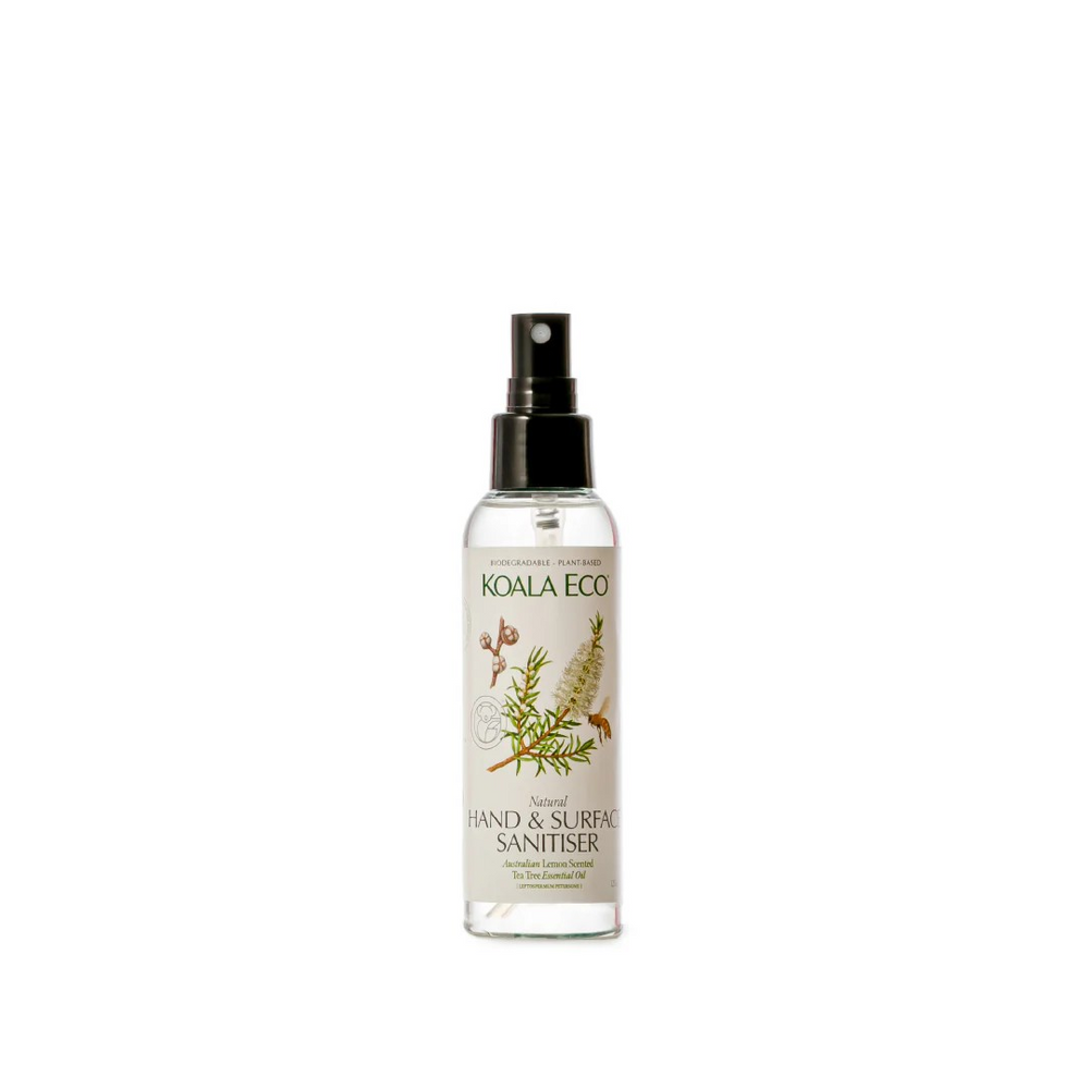 Koala Eco Hand & Surface Sanitiser Spray - Lemon & Tea Tree 125ml
