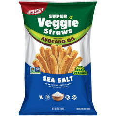 Jackson’s Super Veggie Straws - Sea Salt